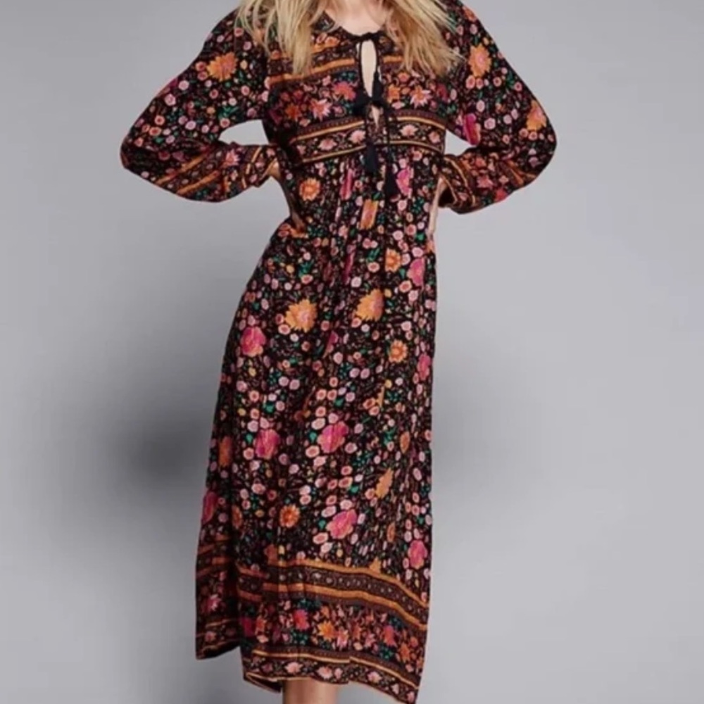 🍁🍂Spell Wintergarden Folktown Gown- Sz. L🍁🍂Fall Ready!! 🎃 - Picture 6 of 15